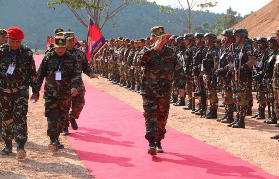 ឧត្តមសេនីយ៍ឯក ហ៊ុន ម៉ាណែត អញ្ជើញបើកសមយុទ្ធ «ហនុមានមាស ២០១៩» នៅទីលានបាញ់គ្រាប់ពិតតេជោ សែន ជុំគិរី ខេត្តកំពត