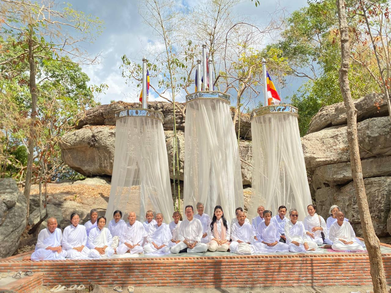 កន្លែងវិបស្សនាថ្មីនៅលើភ្នំគិរីរម្យ ជាគោលដៅទេសចរណ៍លំហែបៃតងមួយដ៏ទាក់ទាញសម្រាប់អ្នកប្រតិបត្តិសាសនា